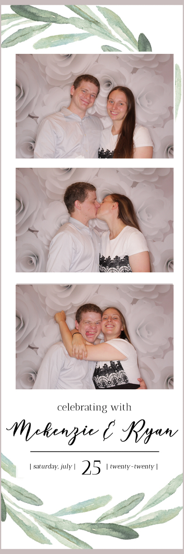 McKenzie & Ryan's Wedding | View more photos from the event at gallery.photoboothbillings.com/u/PhotoBoothBillings/McKenzie-Ryans-Wedding
